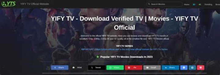 10+ Best YIFY TV Alternatives to Watch Movies