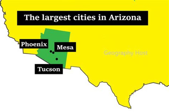 10 Largest Cities In Arizona WorldAtlas