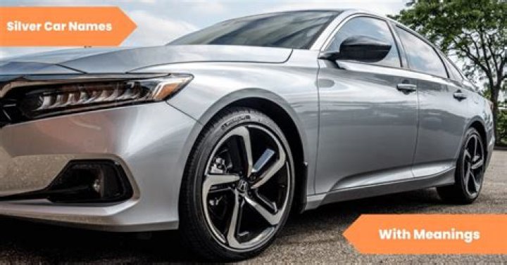 101 Silver Car Names Sleek and Shiny Ideas for Your Ride Lets Learn