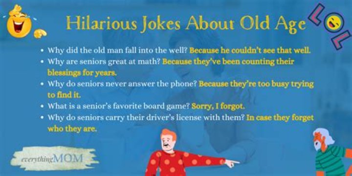 19 Hilarious Old Age Jokes And Puns! LaffGaff