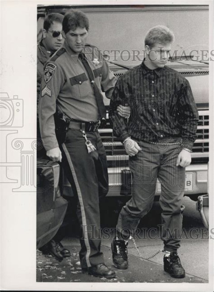 1992 Press Photo Jamie Fuller on trial for murder Historic Images