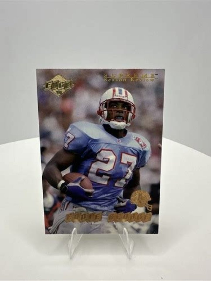 1998 Tennessee Oilers Eddie GameWorn Jersey Memorabilia Expert