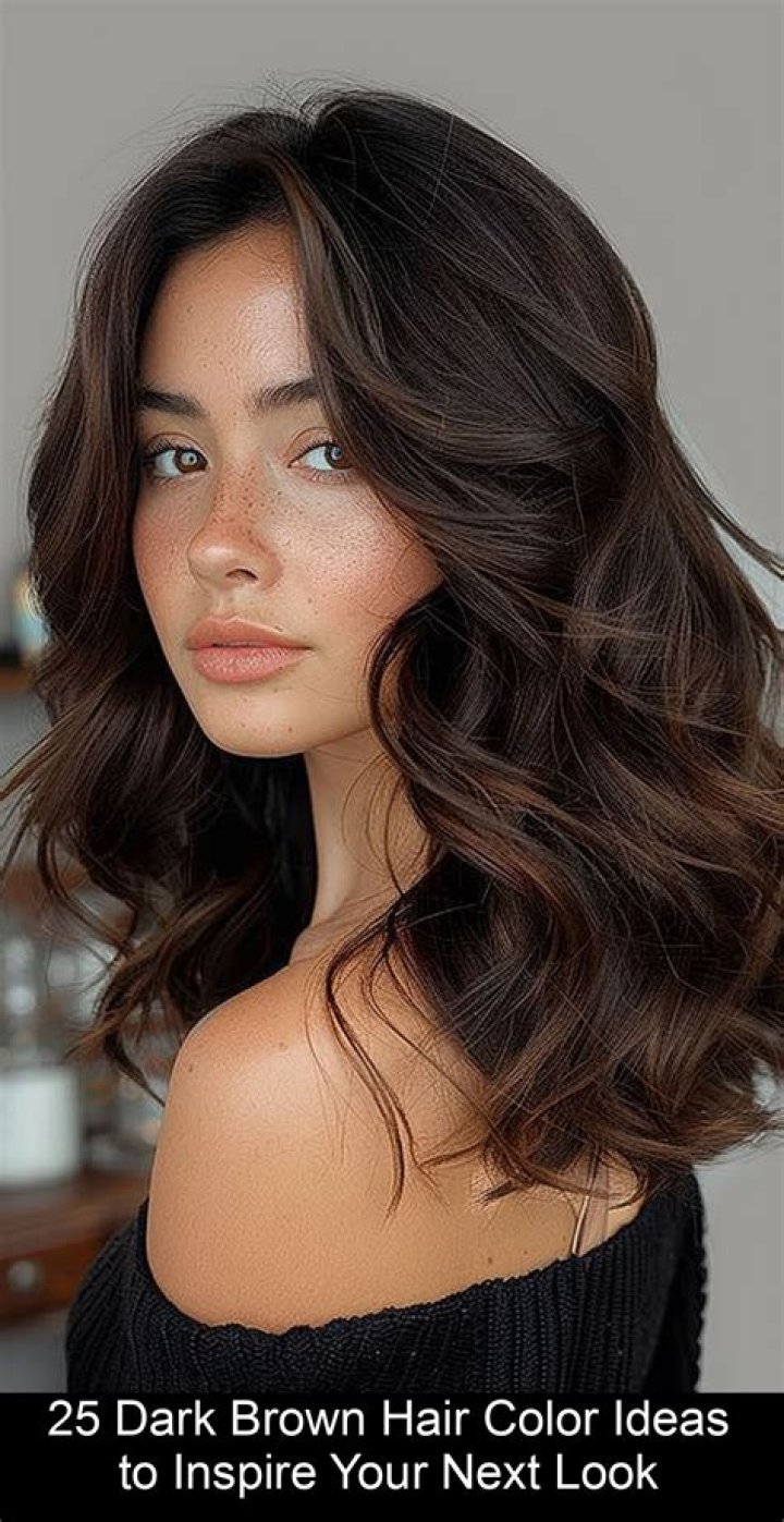 25 Dark Brown Hair Colors Celebrities with Dark Hair