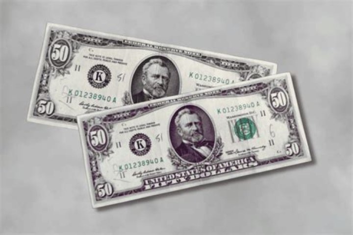 50 Bill and 20 Bill