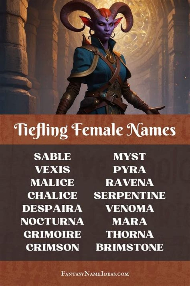 700 Tiefling Names to Inspire Your Next Fictional Creation