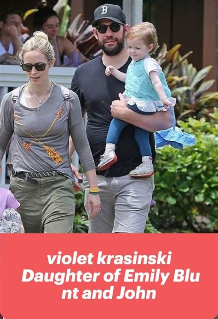 About Emily Blunt&rsquo;s Daughter Violet Krasinski With Husband John