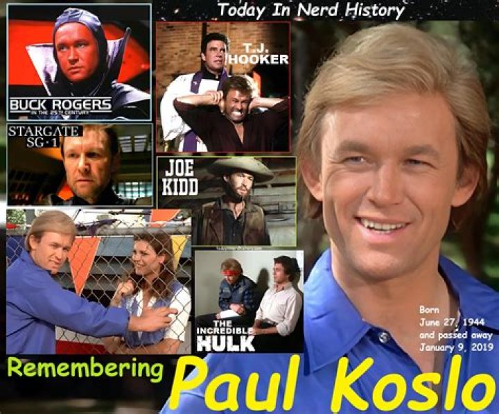 Actor Paul Koslo: Hollywood's Leading Man