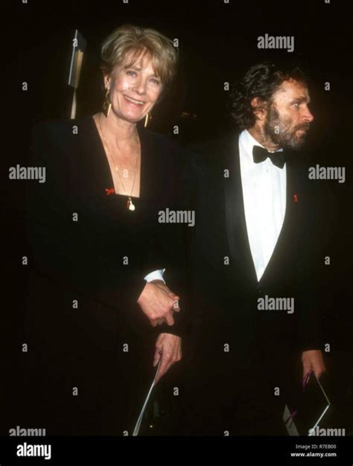 Actress Vanessa Redgrave and actor Timothy Dalton in 1988 Stock Photo