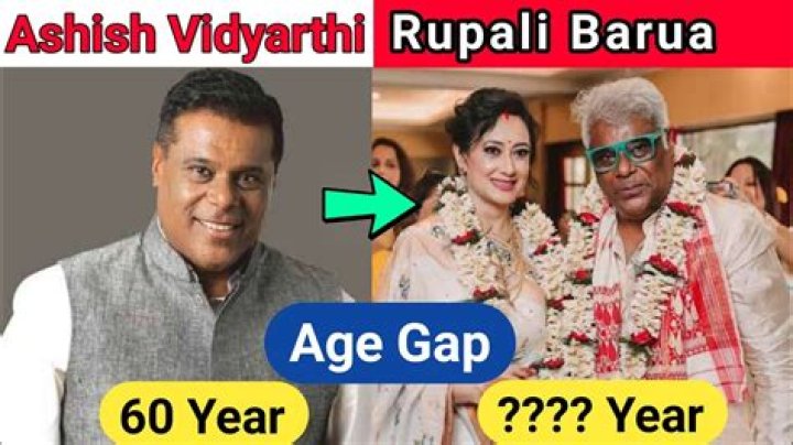 Age Gap Between Ashish Vidyarthi & His New Wife Rupali Barua Revealed!