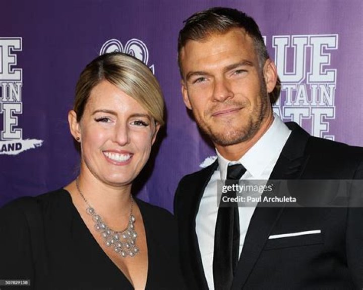 Alan Ritchson with his wife and kids Celebrities InfoSeeMedia