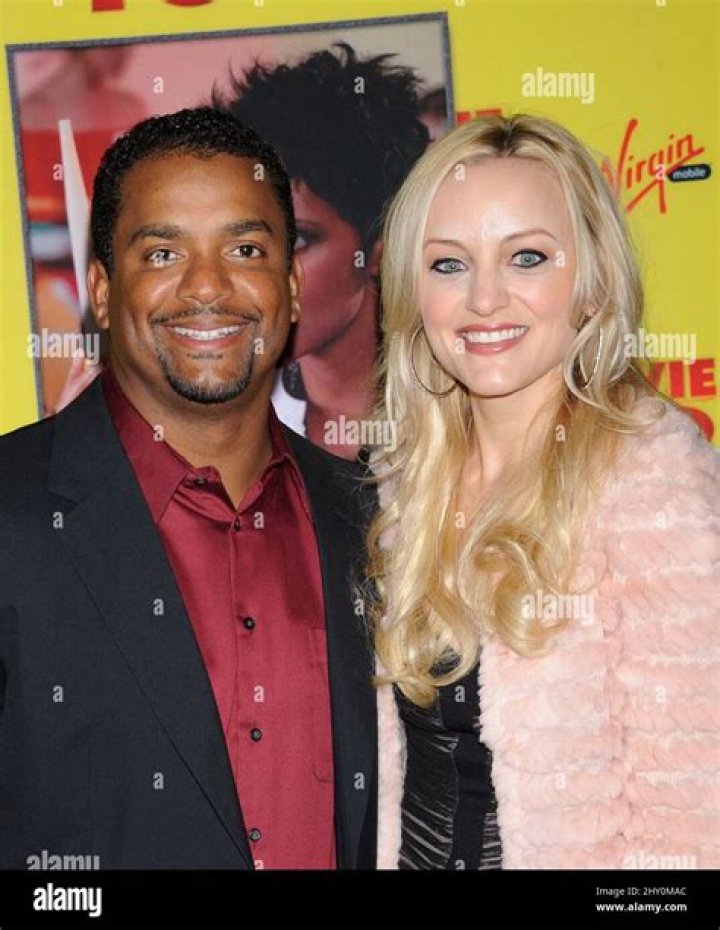 Alfonso Ribeiro, Angela Unkrich Stock Editorial Photo &copy; s_bukley