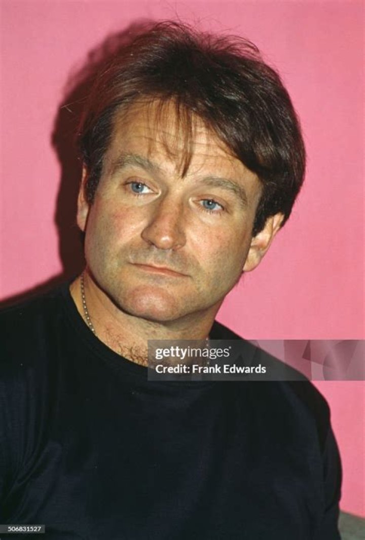 American actor and comedian Robin Williams at the press screening