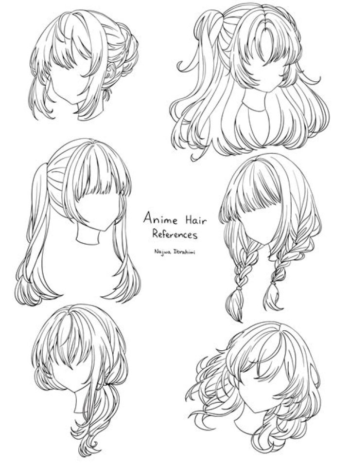 Anime Style Hair