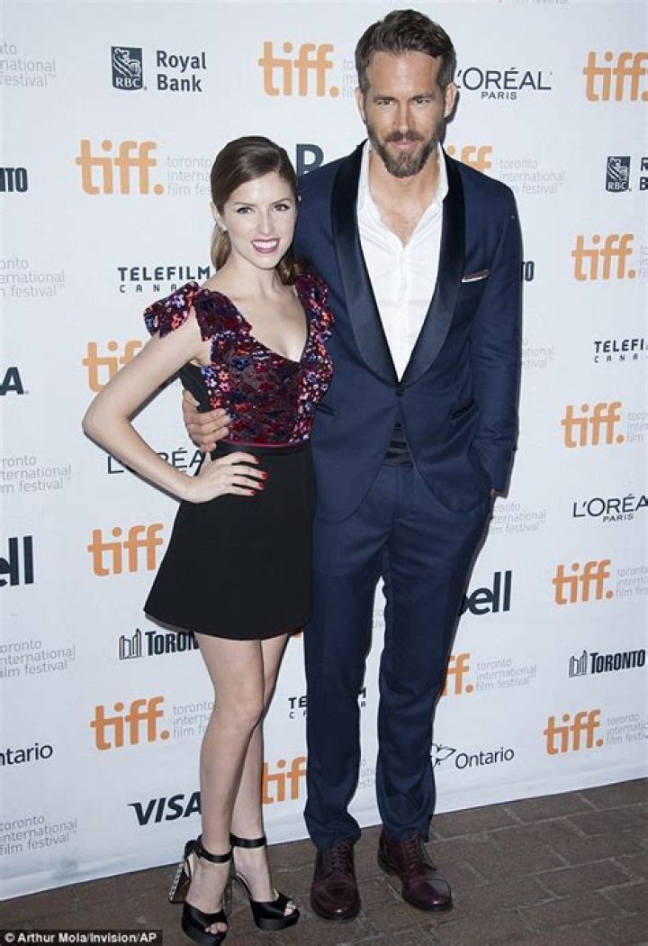 Anna Kendrick cosies up to costar Ryan Reynolds at Toronto gala for