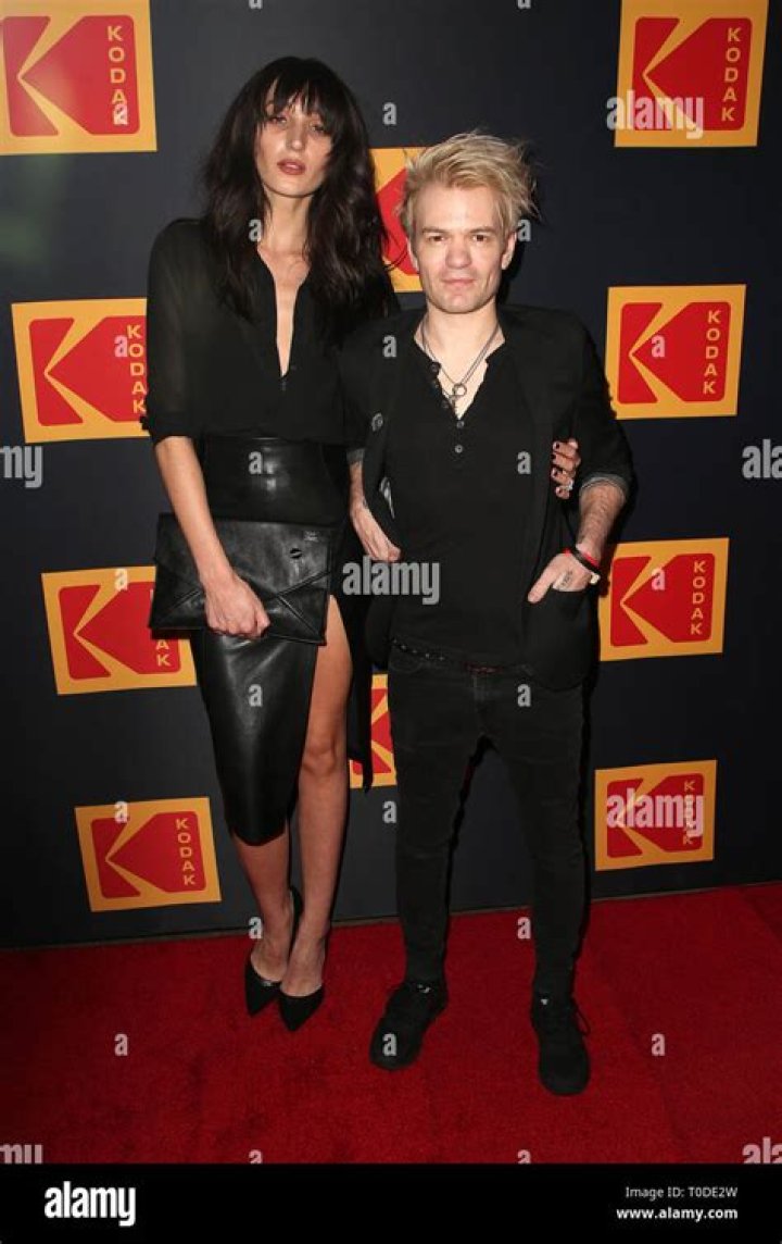 Ariana Cooper Deryck Whibley Editorial Stock Photo Stock Image