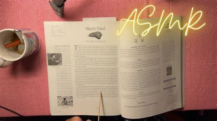 ASMR Reading March 3rd Astrology Birthdays YouTube