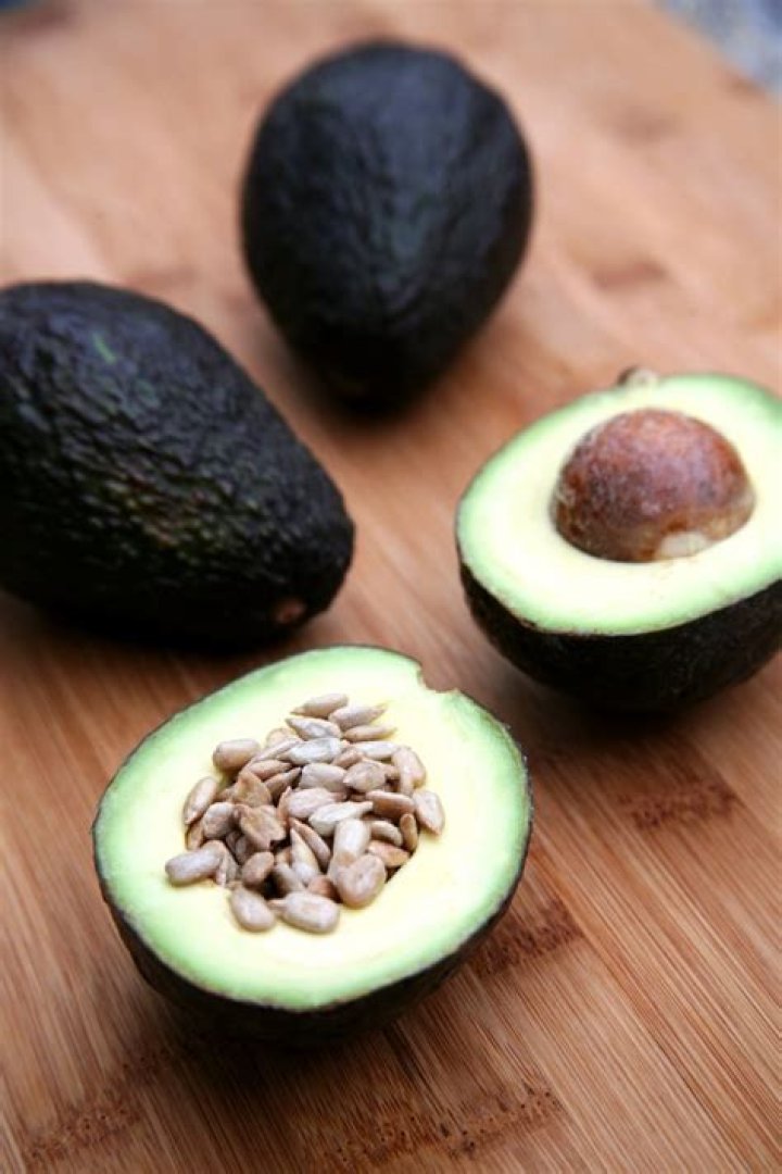Avocado With Sunflower Seeds Whole30 Snacks POPSUGAR Fitness Photo 12