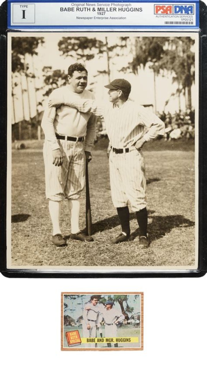 BABE RUTH, MILLER HUGGINS & LOU GEHRIG PHOTOGRAPH, Christie&rsquo;s