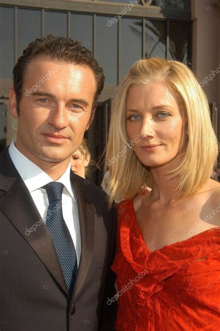 BAFTA Joely Richardson & husband. Actress Joely Richardson and husband