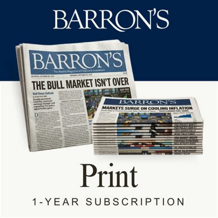 Barron&rsquo;s Newspaper (Digital) 2Year Subscription Top Subscription