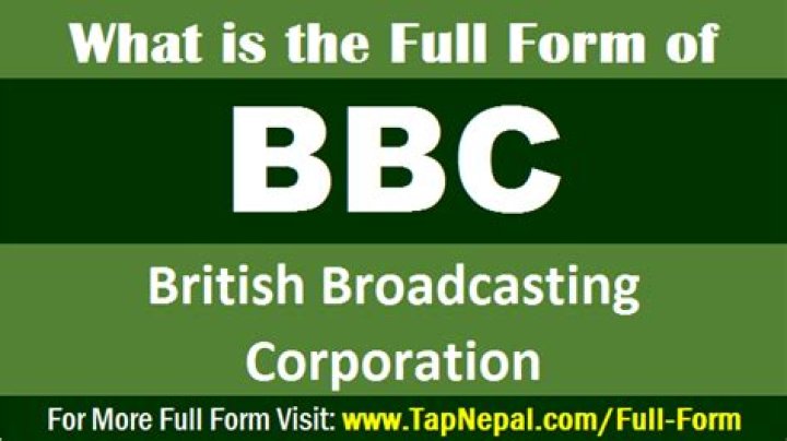 BBC full form BBC full form BBC meaning YouTube