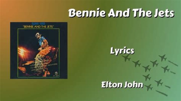 Bennie and the jets lyrics YouTube Music