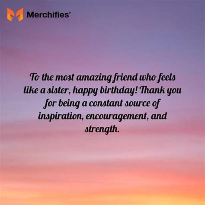 Best Friend Like Sister Birthday Quotes ShortQuotes.cc
