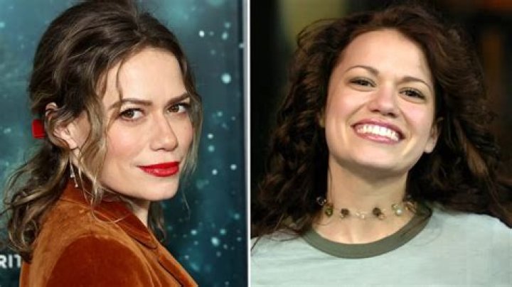 Bethany Joy Lenz steps out with her daughter to walk her dog in Los Angeles