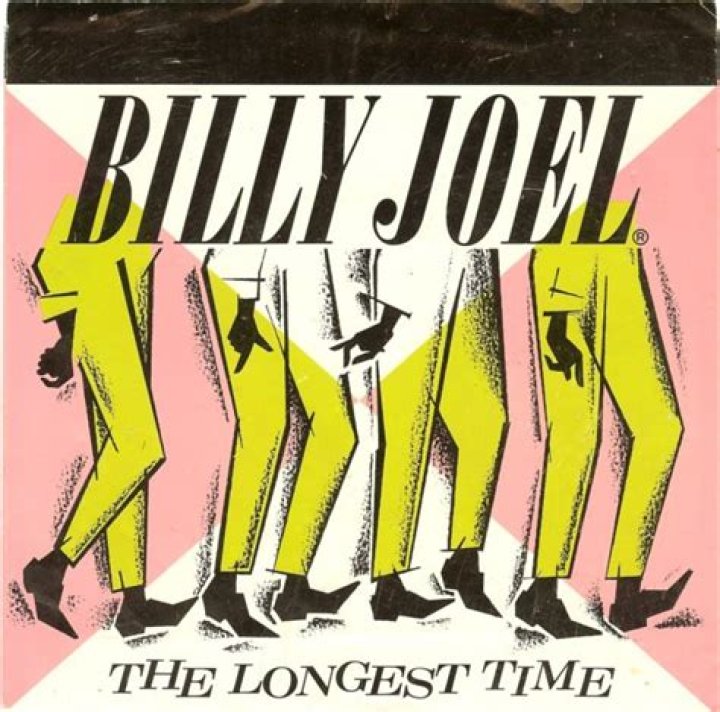 Billy Joel The Longest Time Classic vintage vinyl album Stock Photo