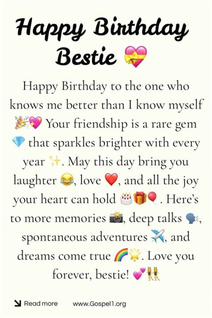 Birthday Wishes For Your BFF: The Ultimate Guide To Making Your Bestie's Day