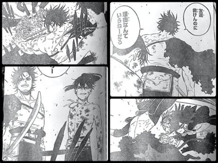 Black Clover Chapter 323 Yami and Nacht prepare to fight Lucifero