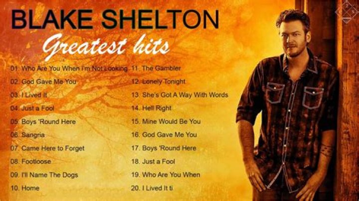 Blake Shelton Greatest Hits full live Blake Shelton Best Songs YouTube