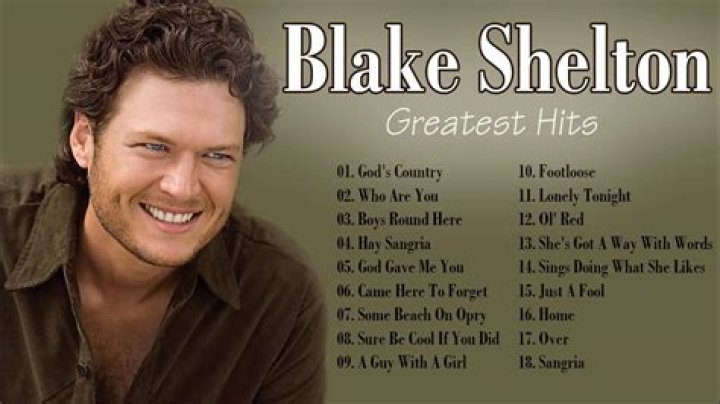 Blake Shelton Greatest Hits Playlist 2021 Blake Shelton Best Country