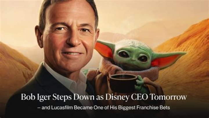 Bob Iger Steps Down As CEO Of The Walt Disney Company