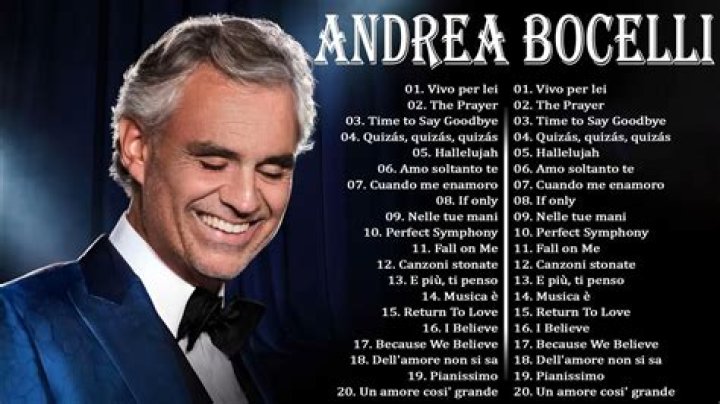 Bocelli, Andrea Song