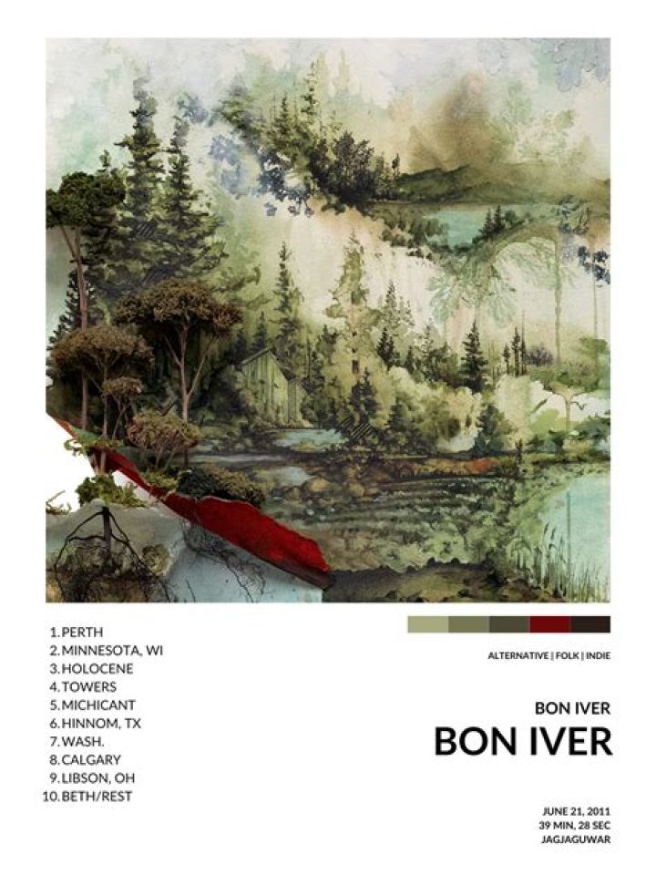 Bon Iver Bon Iver, Bon Iver Lyrics and Tracklist Genius