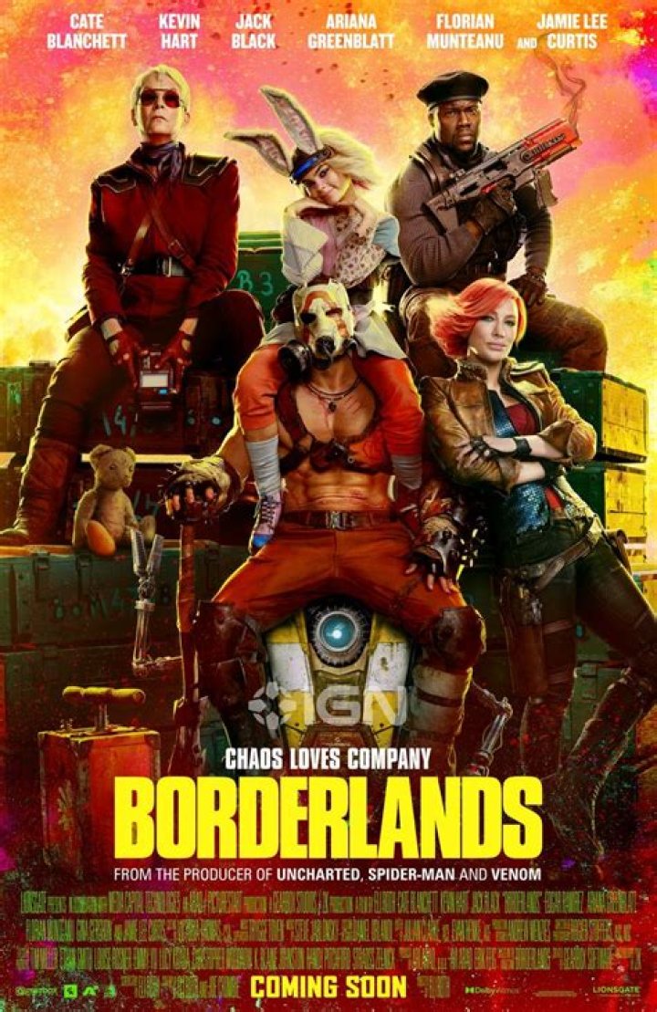 Borderlands Movie to Debut on August 9th, 2024 in Theaters