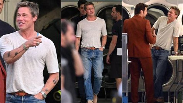 Brad Pitt 2024 Paparazzi Amity Beverie
