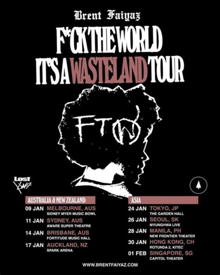 Brent Faiyaz Tickets, Tour & Concert Information Live Nation Singapore