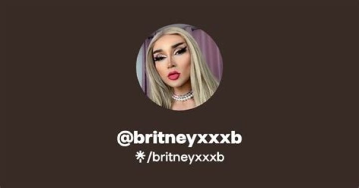 Britney X OnlyFans Account britneyxxxb