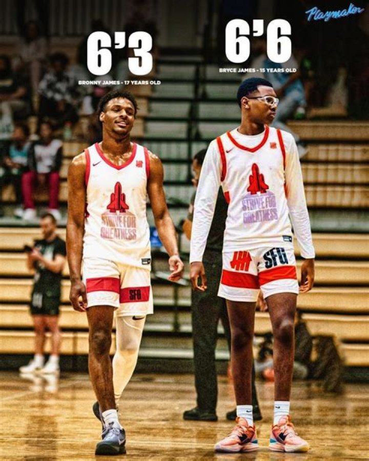 Bronny James Height How Tall is The American Basketball Player? Hood MWR