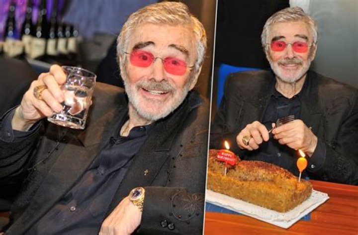 Burt Reynolds Celebrates 82 Birthday With Pals See Photos
