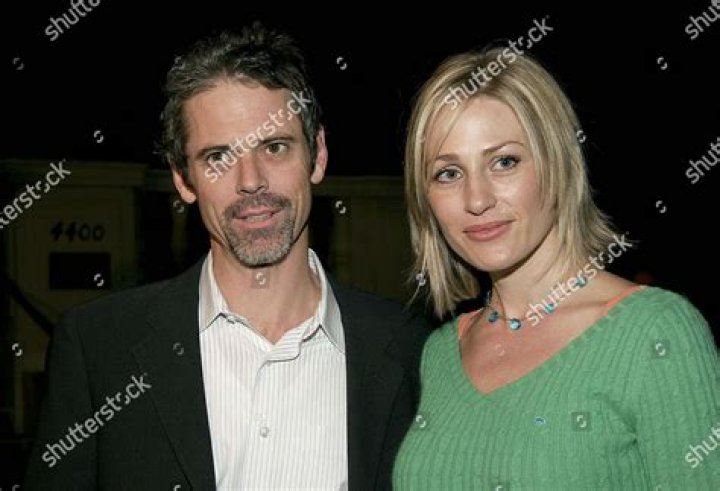C Thomas Howell Wife Sylvie Anderson Editorial Stock Photo Stock
