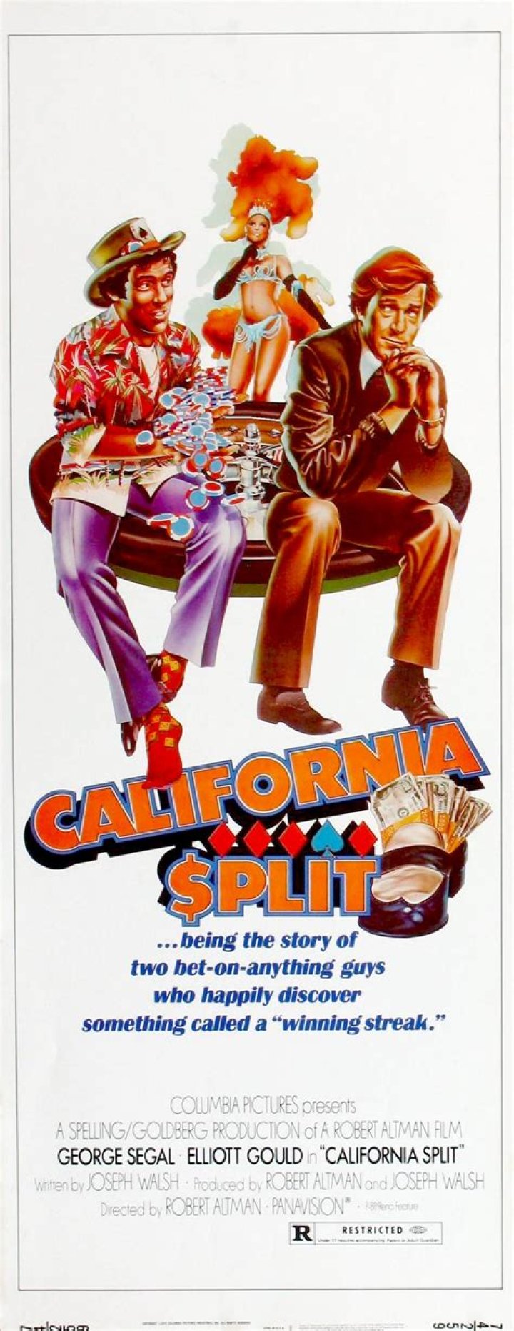 California Split SegalElliott Gould8x10B&WStillDrama