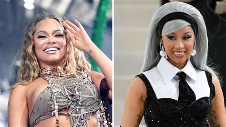 Cardi B and Latto Are Twinning With ButtLength Blonde Hair in &ldquo;Put It