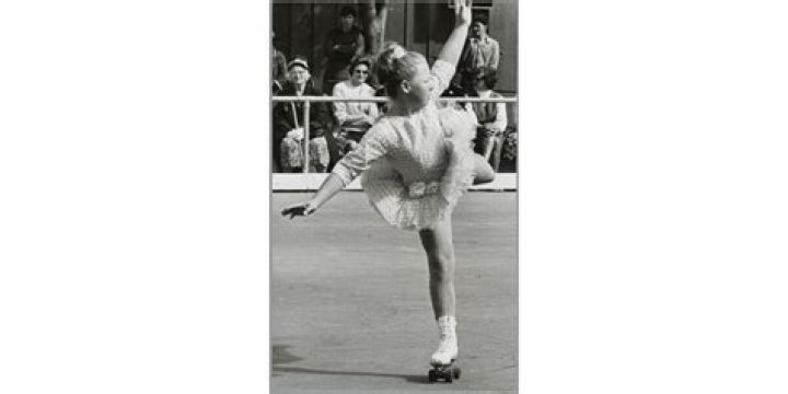 Carol on roller skating in San Antonio and her Houston