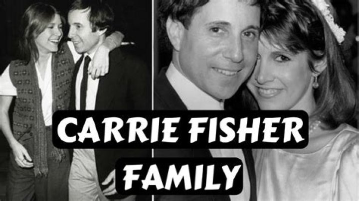 Carrie Fisher`s family - ex-husband Paul Simon