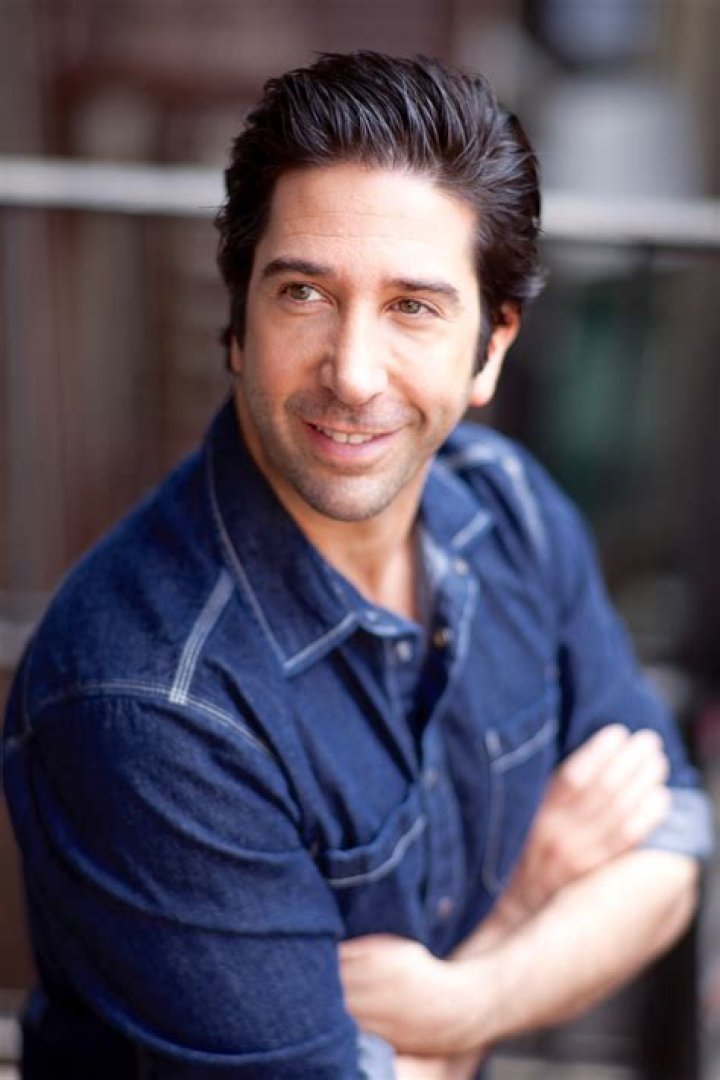 Celebrity & Entertainment David Schwimmer Shows Off His Adorable