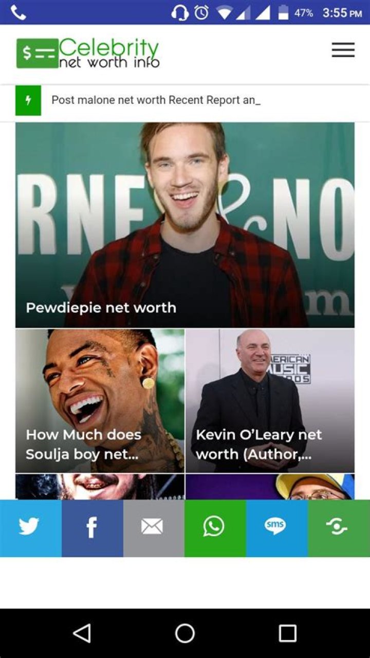 Celebrity Net Worth info APK for Android Download