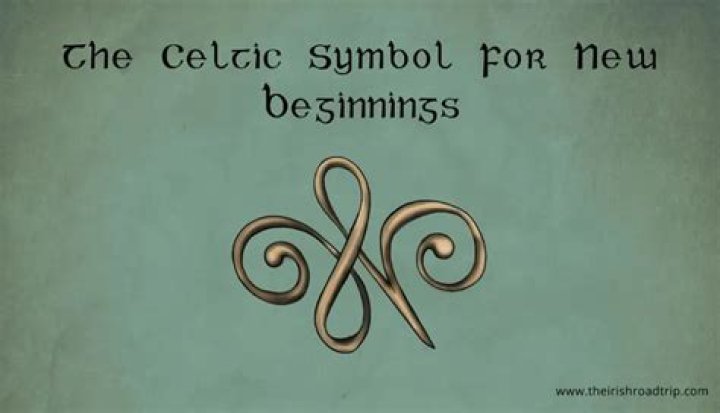 Celtic New Beginnings Symbol Knot Window Decal Sticker For Cars And